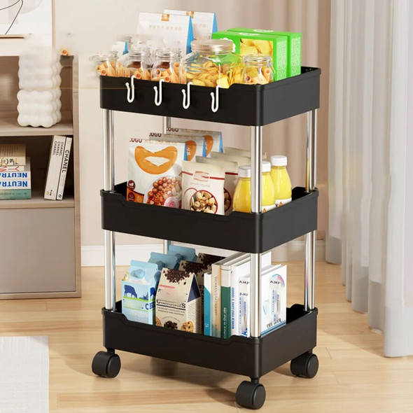 Trolley Shelves Floor Multi-layer Bathroom Bathroom Crevice Living Room Storage Trolley Kitchen Crevice Shelves