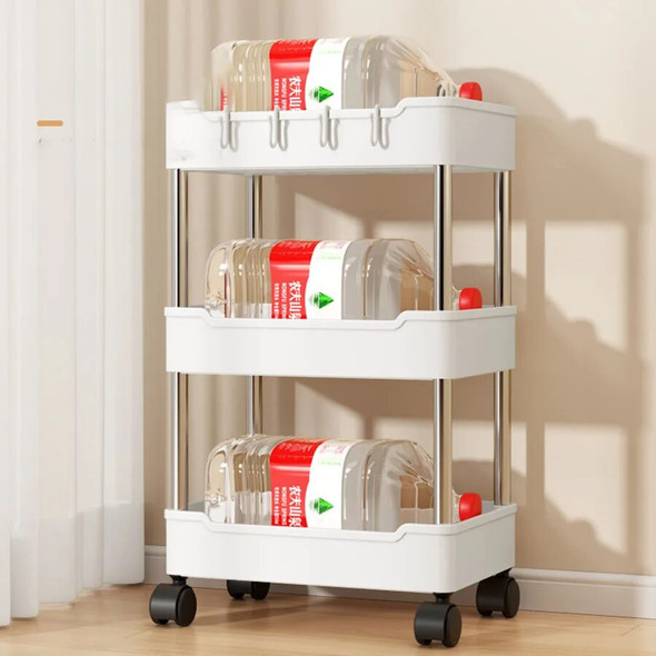 Trolley Shelves Floor Multi-layer Bathroom Bathroom Crevice Living Room Storage Trolley Kitchen Crevice Shelves