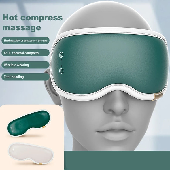 Hot Compress Sleep Mask Heating Eye Massager Heating Steam Compression Eye Mask To Relieve Fatigue Eye Protection Device