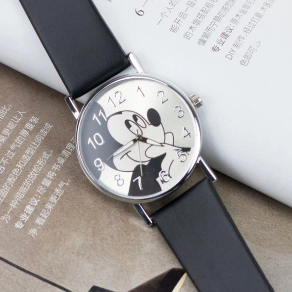 2023 New Cute Cartoon Watch for Kids Girls Boys Simple Children's Quartz Watch PU Leather Belt Fashion Casual Student Clock Gift
