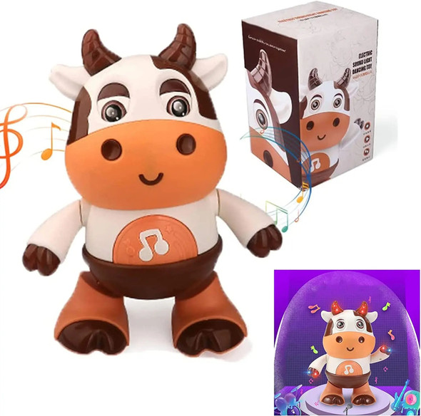 Baby Cow Musical Toys, Baby Preschool Educational Learning Toy With Led Lights & Music(Battery Not Included) Baby Cow Musical Toys, Baby Preschool Educational Learning Toy With Led Lights & Music(Battery Not Included)