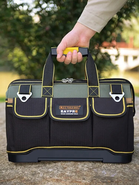 Tool Bag Size Waterproof Tool Bag Large Capacity Bag Tool Plastic Bottom Cloth Bottom Tool Bag Size Waterproof Tool Bag Large Capacity Bag Tool Plastic Bottom Cloth Bottom