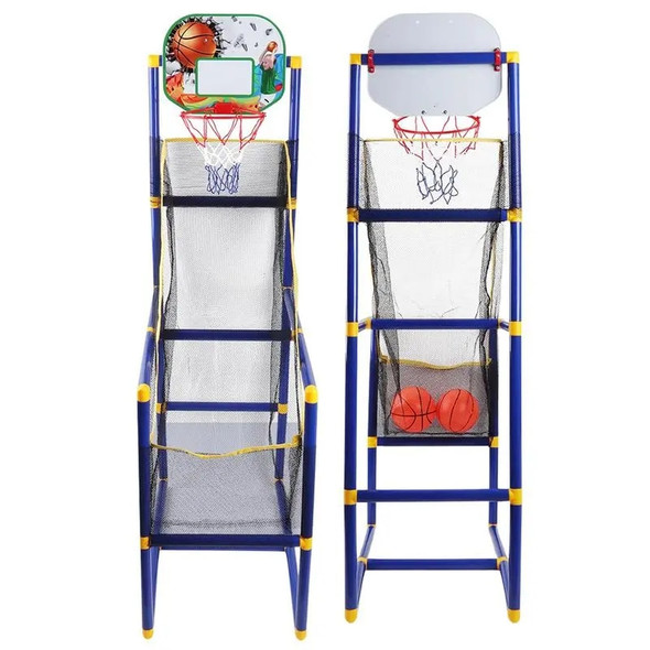 Indoor Basketball Shooting Machine Portable Kids Arcade Basketball Game Set Sports Playset Basketball Training Toy For Children