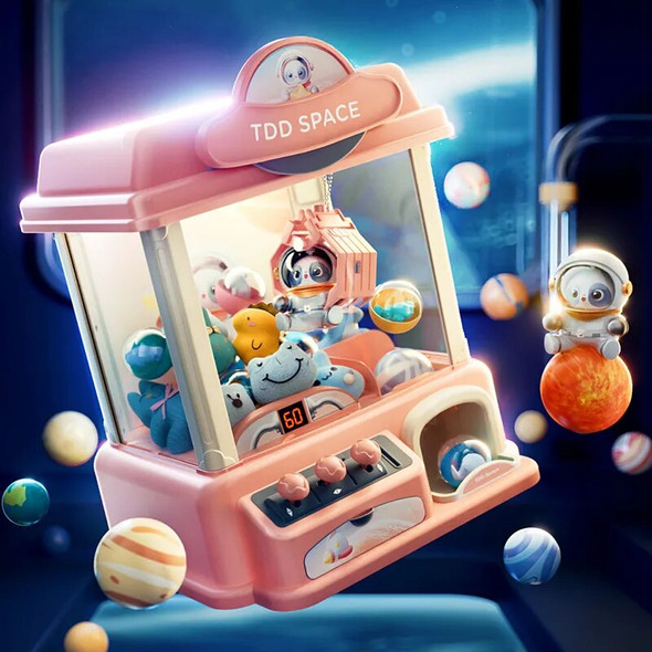 Doll Machine Coin Operated Play Game Mini Claw Catch Toy Machines Dolls Maquina dulces Children Interactive Toys Birthday Gifts Doll Machine Coin Operated Play Game Mini Claw Catch Toy Machines Dolls Maquina dulces Children Interactive Toys Birthday Gifts