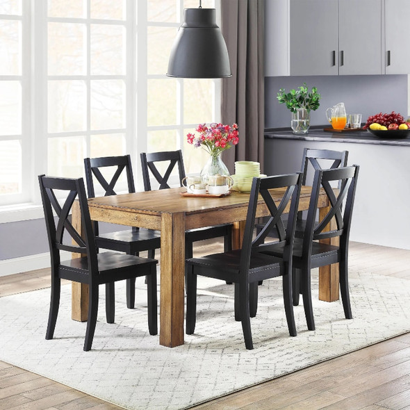 Better Homes & Gardens Maddox Crossing Dining Chairs, Set of 2, Blackchairs dining room  dining chair