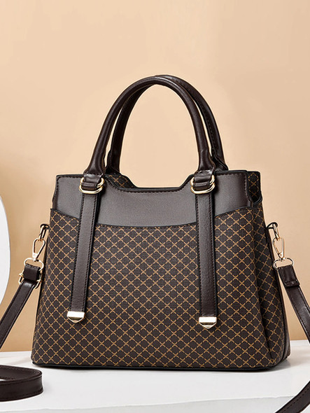 2023 Women's Luxury Large Capacity Handbag Handmade Fashion Handbag Women's Shoulder Bag Office Handbag Holiday Travel Bag