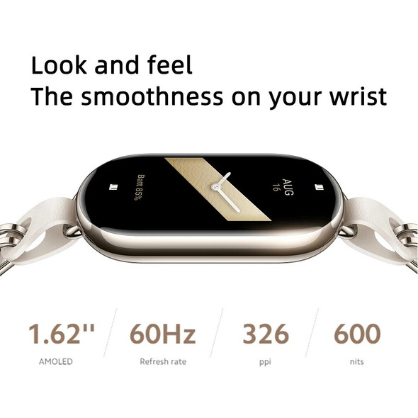 Global Version Xiaomi mi Band 8 Blood Oxygen 1.62'' AMOLED Fitness Smart Bracelet Long Battery Life 150+ Modes Smart Band