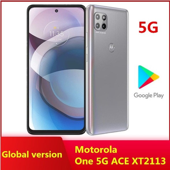 Motorola One 5G ACE XT2113 Original Unlocked 6.7 inches 128GB 6GB RAM 48MP Camera 5000mAh Battery Cell Phone With Free Shipping