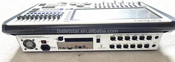 mini pearl wing stage lighting console channel quartz art net dmx 512 2 Tiger Touch Controller i7cpu led par 15.6in SCREEN