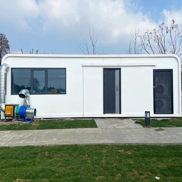 High Quality Modern Design Pod Living Container Homes Apple Cabin Prefabricated Movable Houses Luxury Expandable Container House