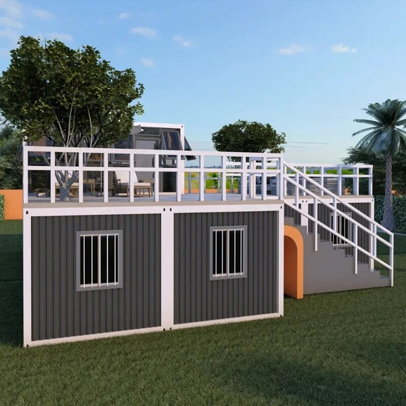 High Quality Prefab Home Modular House Design Hotel or Coffee House Containers Homes Buildings Modified Shipping Container House