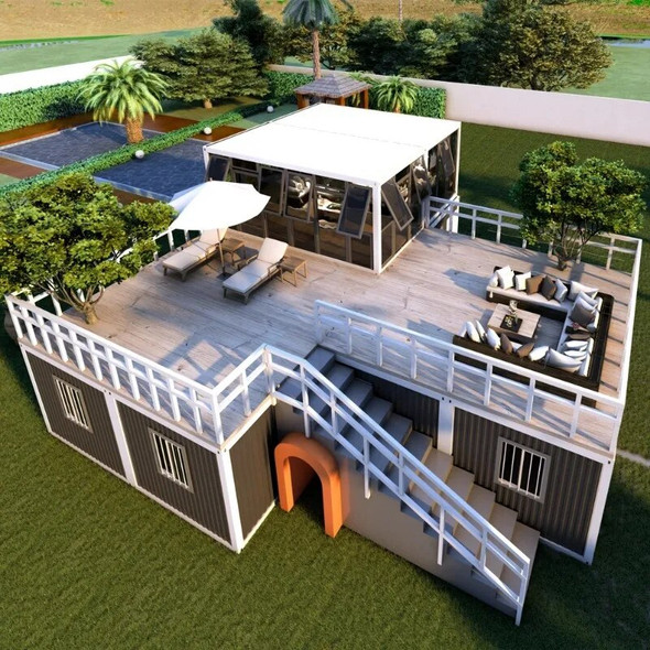 High Quality Prefab Home Modular House Design Hotel or Coffee House Containers Homes Buildings Modified Shipping Container House High Quality Prefab Home Modular House Design Hotel or Coffee House Containers Homes Buildings Modified Shipping Container House