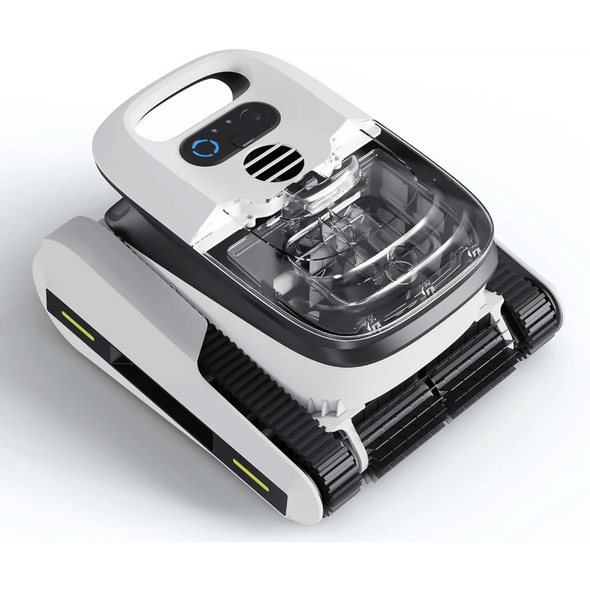 Robotic Automatic Pool Vacuum, Intelligent Path Planning, Working Time Up to 2-2.5 Hours, Cordless Pool Vacuum, New