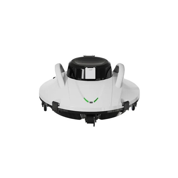 IPX8 Cordless Auto Robotic Swimming Pool Cleaner Robot Automatic Vacuum Above Ground Suction Side Cleaner 200um Double Motor