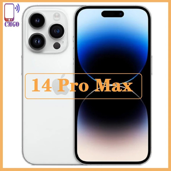 Original iPhone 14 Pro Max 128/256GB ROM 6GB RAM Dual eSIM 6.7" Genuine Retina OLED Face ID A15 NFC