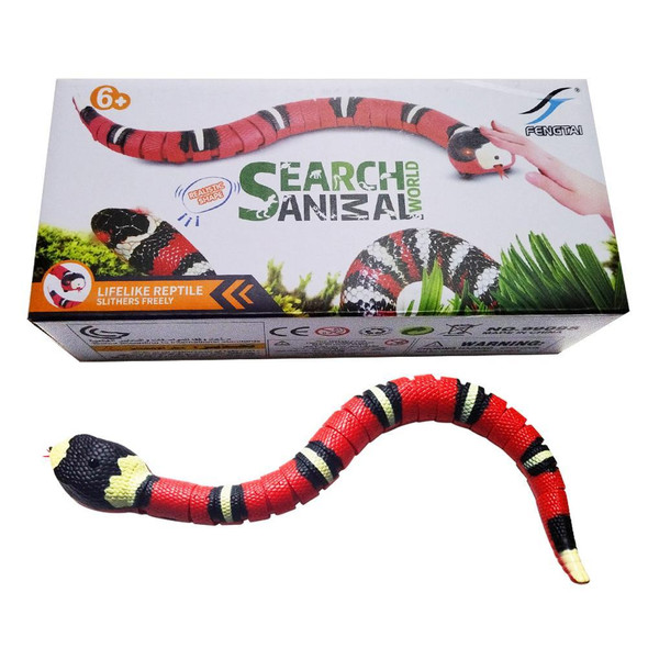 Smart Sensing Snake Interactive Cat Toys Automatic Toys For Cats USB Charging Accessories Kitten Toys For Pet Dogs Game Play Toy
