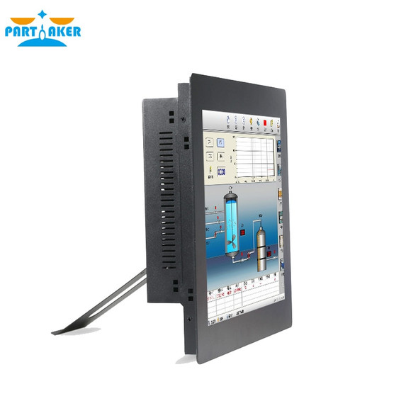 Partaker 15 Inch Touch Screen All In One PC with J1800 J1900 3855U i5 i7 Processor with 2 RS232 Resistive touch screen computer