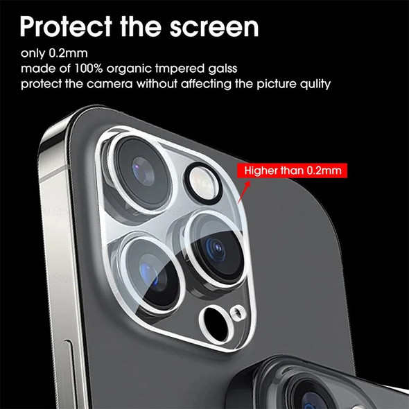 2Pcs Camera Protector Case For Iphone 15 Pro Max Tempered Glass Rear Lens Cover For Iphone 15 Plus 15Plus 15Pro iphone15 ProMax