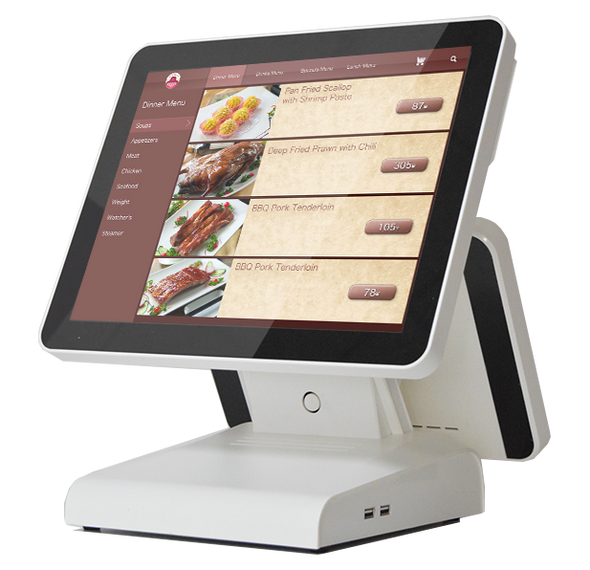 Haina Touch HN-DSA 15.6 Inch Touch Screen POS System Dual Screen POS Thermal