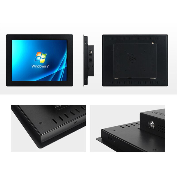 13.3 Inch Panel Mount Computer Metal frame With Intel Core i3 i5 i7 1080P Wifi COM Resistive Touch Screen Mini PC