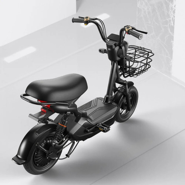 48/60V Electric Motorcycle Adult Electromobile With Portable Simple Riding Instead Of Walking Vacuum Tire