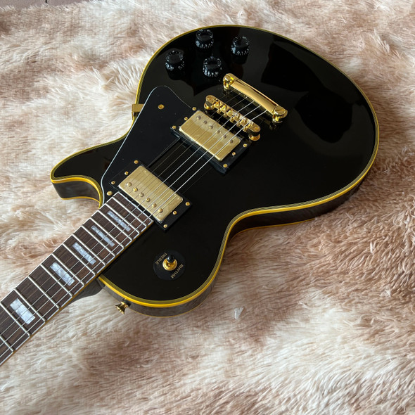 Hot selling LP electric guitar, rose wood neck, peach blossom wood body, quality assurance, classic 6-string guitar