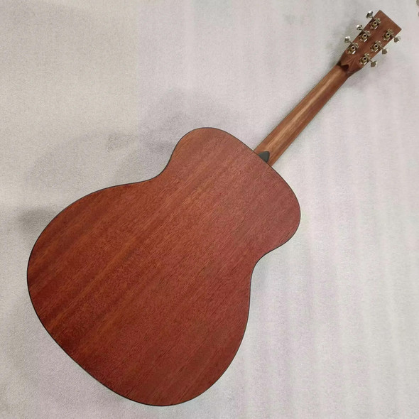 free shipping best quality handmade custom OO folk guitar OO-DB model satin solid mahogany acoustic