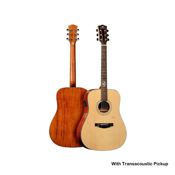 Kepma F1 Solid Top Acoustic Guitar Professional Guitar Beginner Guitar with Gigbag