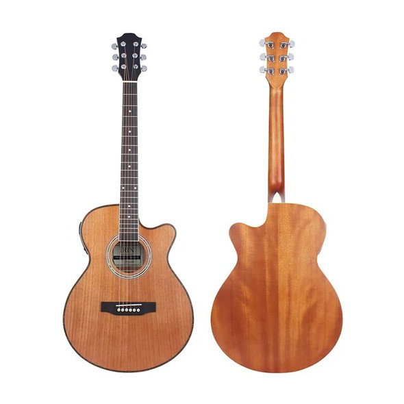 40 In Cutaway Acoustic Acustica Guitar Beginner Starter Bundle, Acoustic Guitar Beginners Guitar Acoustic Musical Instruments