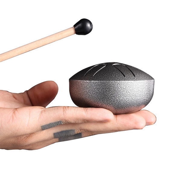 Hluru Glucophone Mini Steel Tongue Drum 3 Inch Ethereal Drum 6 notes Hand Pan Drum Instrument Musical Instrument Hluru Glucophone Mini Steel Tongue Drum 3 Inch Ethereal Drum 6 notes Hand Pan Drum Instrument Musical Instrument