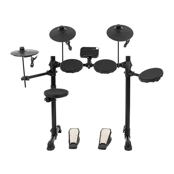 Portability 2023 New Percussion Instrument USB MIDI Port Earphone Jack Electronic Drum Set Drum Kit for Beginner Drummer Play