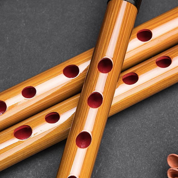High Quality Japanese Flute Shinobue Flauta 6/7/8 Hon Bitter Bamboo Without Membrane Hole Piccolo Portable Musical Instrument