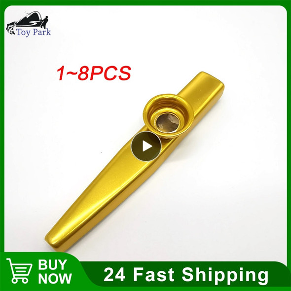 1~8PCS Metal Kazoos Musical Instruments Flutes Clear Sound Diaphragm Mouth Kazoos Musical Instruments Good Companion for Guitar 1~8PCS Metal Kazoos Musical Instruments Flutes Clear Sound Diaphragm Mouth Kazoos Musical Instruments Good Companion for Guitar