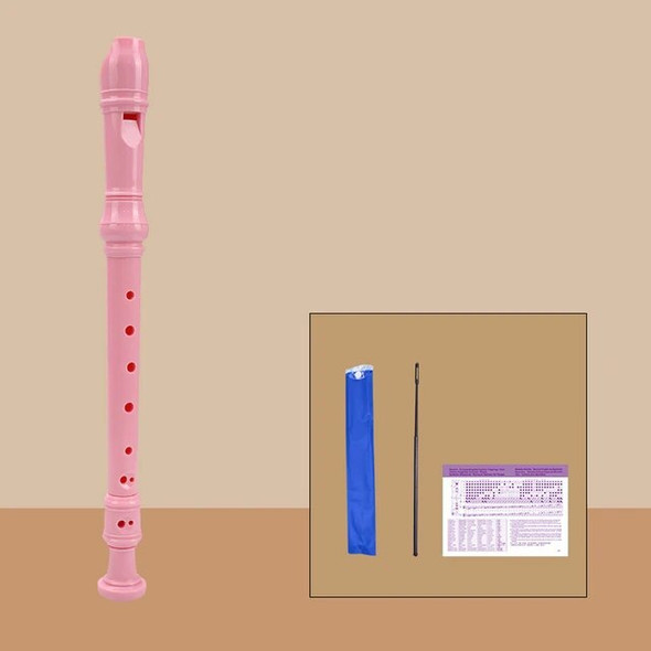 8 Holes Plastic Recorder Long Flute Woodwind Instrument Colorful Kids Gift Flute For Clarinet Beginner Flute Woodwind 2022 New