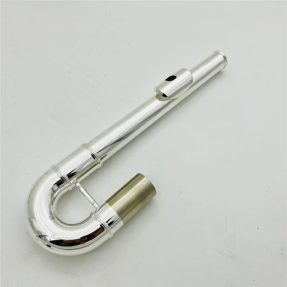 High Quality C Flute Silver Plated Copper Material 16 Keys Closed Hole Case