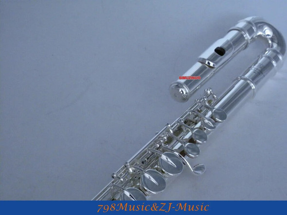 Professsional Alto Flute-G key-Silver Plated-AND ROSE WOOD HEADJOINT-3 HEADJOINTS With Case