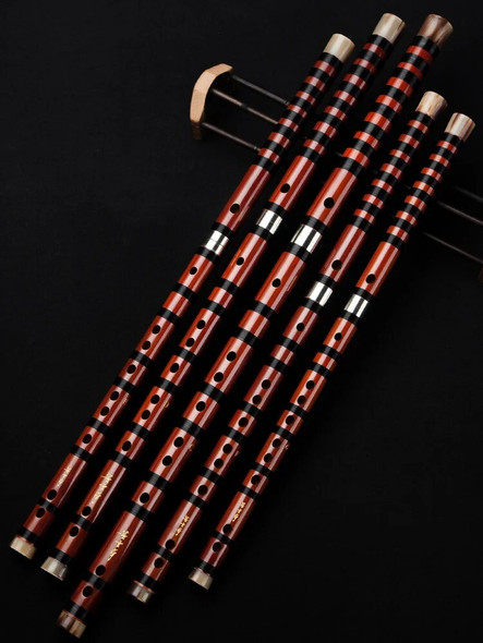 Dong Xuehua flute high-grade performance refined bitter bamboo flute collection of flute collection of musical instruments