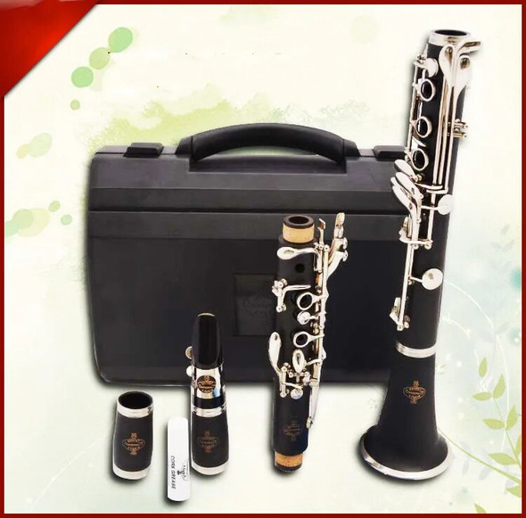 Buffet Crampon&Cie A PARIS B16 17 Key Bb Tune Bakelite Clarinet Playing Musical Instruments Clarinet with Accessories