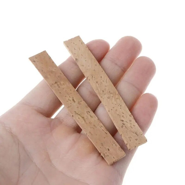 10pcs Clarinet Cork Joint Corks Sheets for Saxophones Musical Instruments F2TC