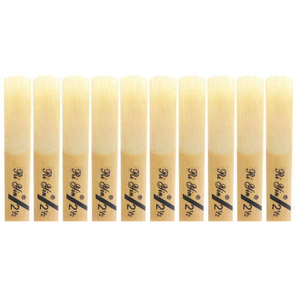 10pcs Clarinet Reeds Traditional B Flat Clarinet Reeds Strength 2 5 Woodwind Instrument Parts Musical Instrument Accessories