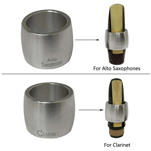 Professional Saxophone Mouthpiece Alto Clarinet Mouthpiece Ligature Head Clip Fastener Accessory