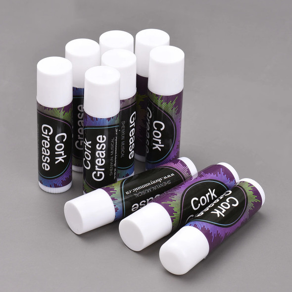 10 PCS Cork Grease Woodwind Instruments Accessory for Saxophone Clarinet Flute