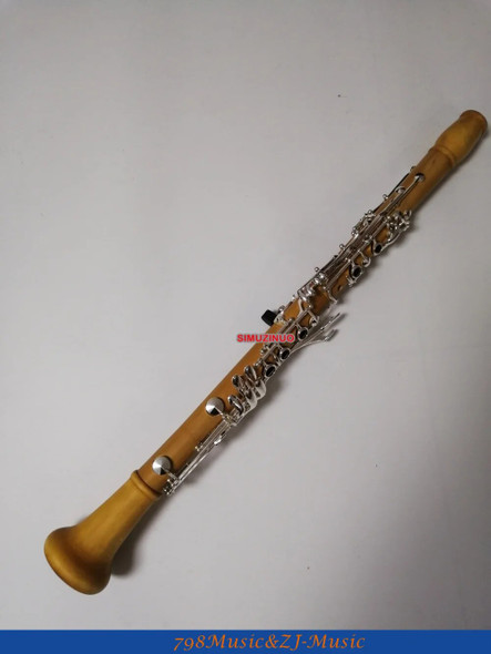 FIRST ONE SR New Boxwood A Clarinet With Mouthpiece Silver Plated 19 Keys