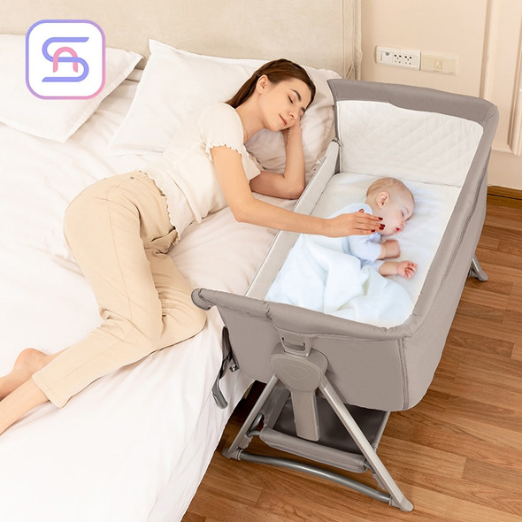 Baby Beside Sleeper Newborn Bassinet  Multifunction Crib Portable Folding Travel Baby Bed Free Shipping  on 2023
