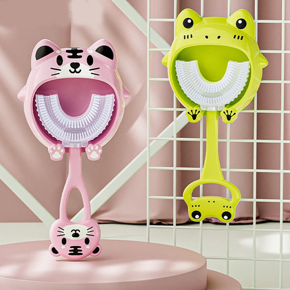 U Shape Cartoon Toothbrush Oral Care Silicon Teeth Clean Brush Kids Tooth Brush For Teeth Cleaning Toothbrush