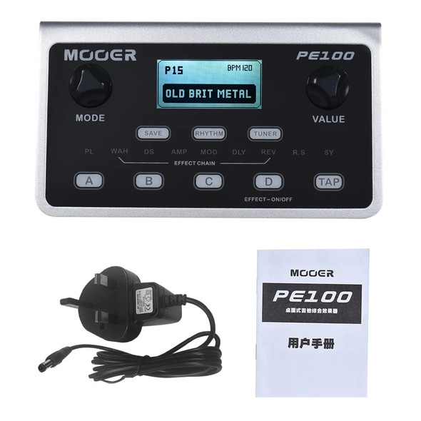 Multi Effect Guitar Pedal Mooer Pe100 Guitar Multi Effects Pedal Desktop Effects Pedal Lcd Display 39 Effect 10 Metronomes Multi Effect Guitar Pedal Mooer Pe100 Guitar Multi Effects Pedal Desktop Effects Pedal Lcd Display 39 Effect 10 Metronomes