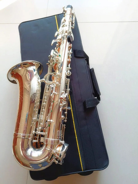 New Mark VI Sax Alto Saxophone Eb Silver Plated E-Flat Musical Instrument professional With Case