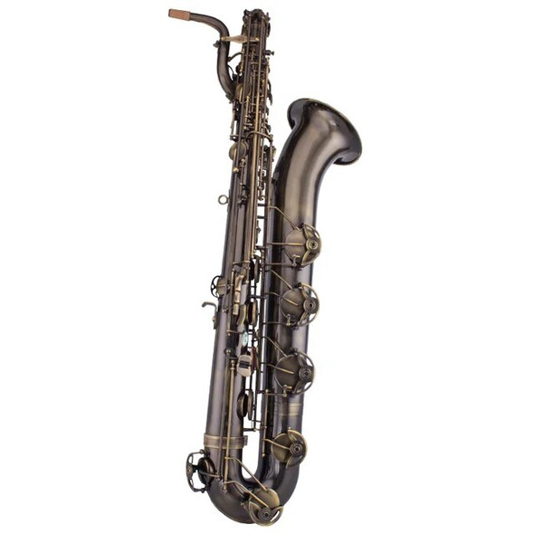 High grade Baritone Saxophone E Flat Antique Copper Musical Instrument Professional With Case Accessories OEM Any Brand