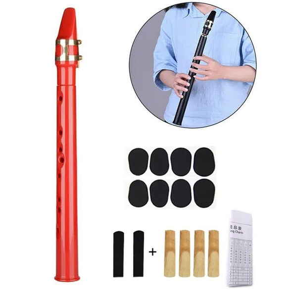 Instrument With Bag For Beginner Gift For Beginner's Mini Pocket Saxophone with Accessories Perfect for Learning and Practicing