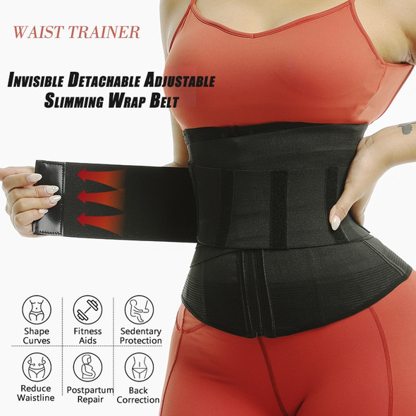 Postpartum Girdle Recovery Of Pregnant Women Corset Waist Trainer With Loop Wraps Hourglass Adjustable Body Bandage Belly Belt